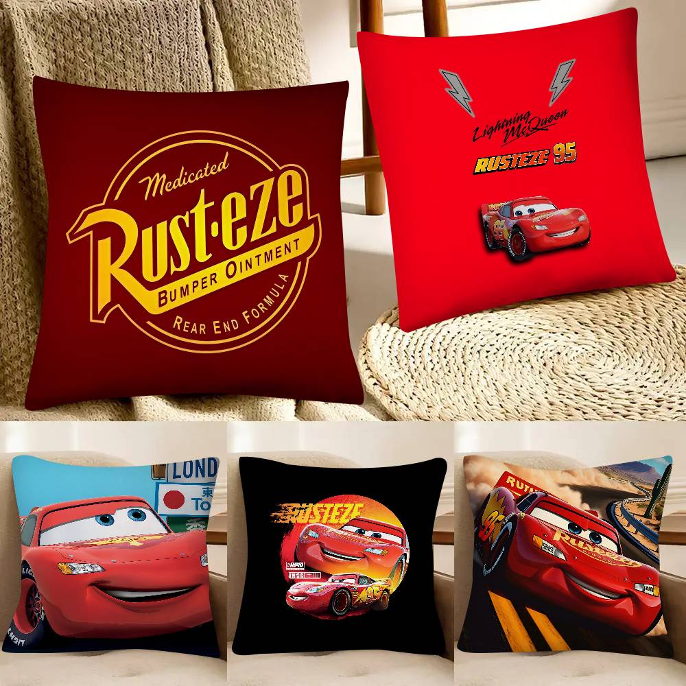 Lighting Mcqueen Decor - Cartoon Auto Lightning McQueen Kissenbezug, modischer