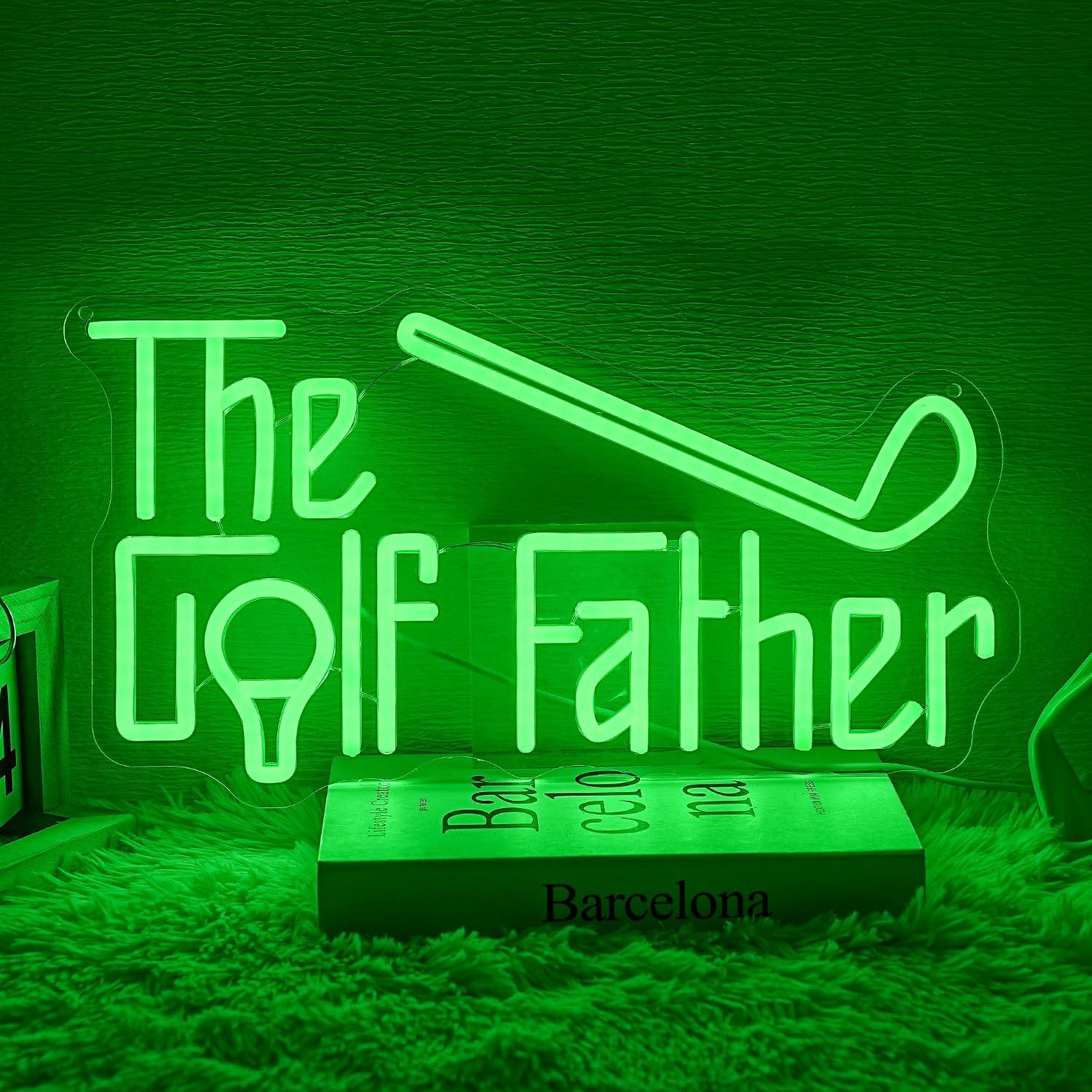 Wall Decor Lighting - The Golf Father Neon-Schild USB Dimmbares