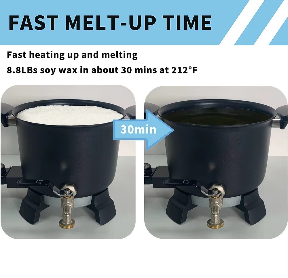 Wax Melter Electric - Dontalen 5L Elektrischer Kerzen-Schmelztopf Antihaft-Kerzenwachs-Schmelzmaschine für
