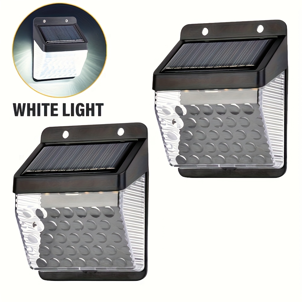 Wall Decor Lighting - LED Solarleuchte mit PIR-Bewegungssensor, Wasserdichte Solarlampe