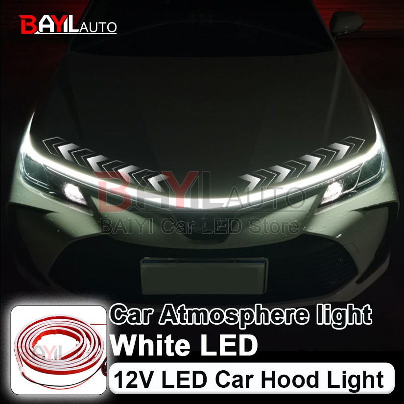 Lighting Decor Ideas - 12V weiße Motorhaube Lichtleiste, Scan Start