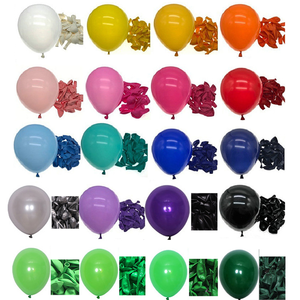 Orange Lighting Decor - Bulk-Latex-Luftballons, 100–200 Stück/Set, 5, 10, 12