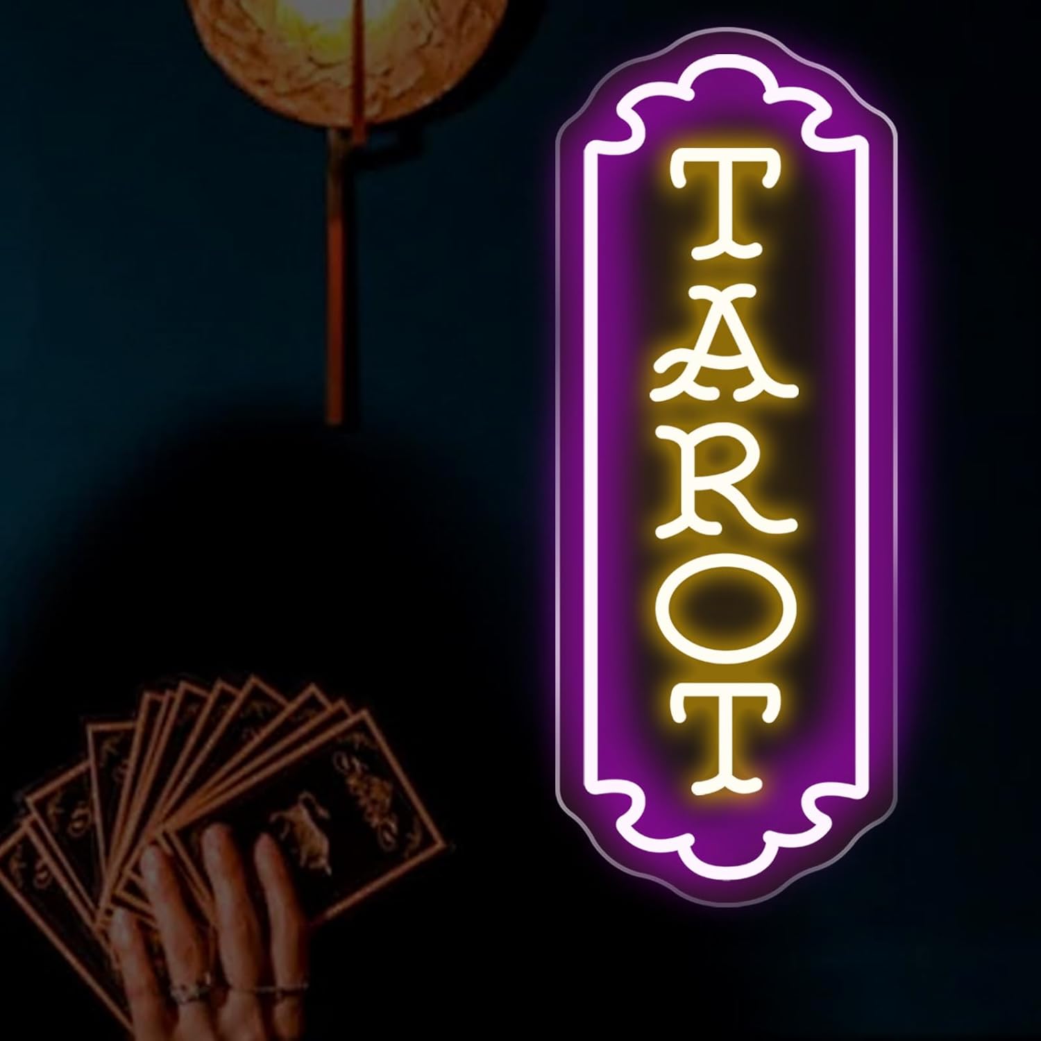 Wall Decor Lighting - Tarot Neon-Schild USB-Betrieben Mystisches LED-Licht für