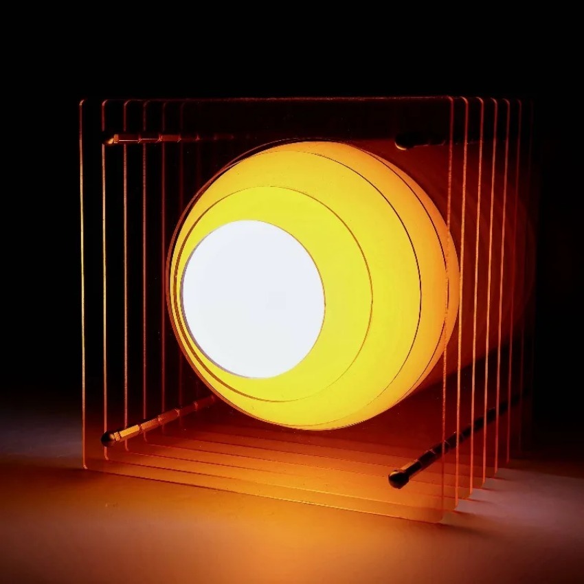 Lighting Decor Ideas - DIY Acryl Tausend Schicht Lampe Mond