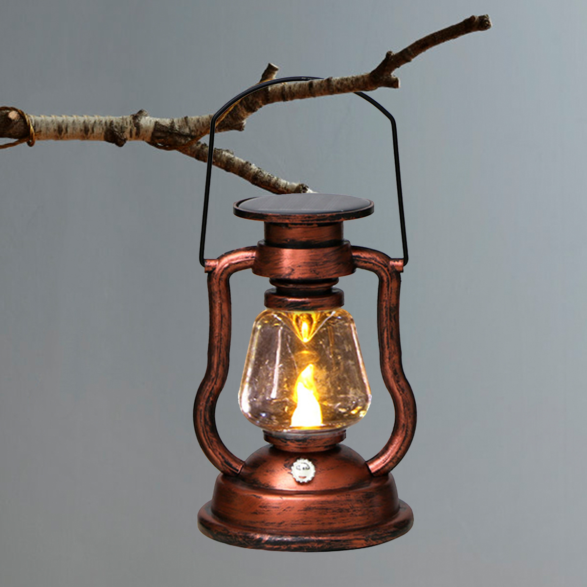 Lighting Decor Ideas - Atmosphärisches Licht Retro LED Solarlampe Öllampe