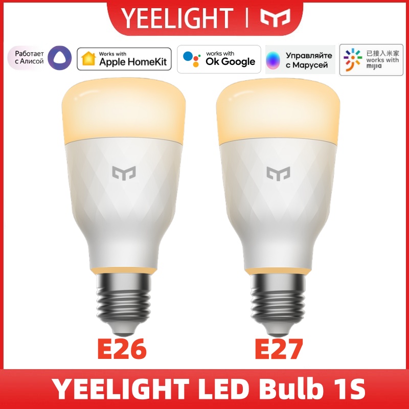 Yeelight Light Smart Bulb - Yeelight LED-Birne 1S E26/E27 Warmes Licht