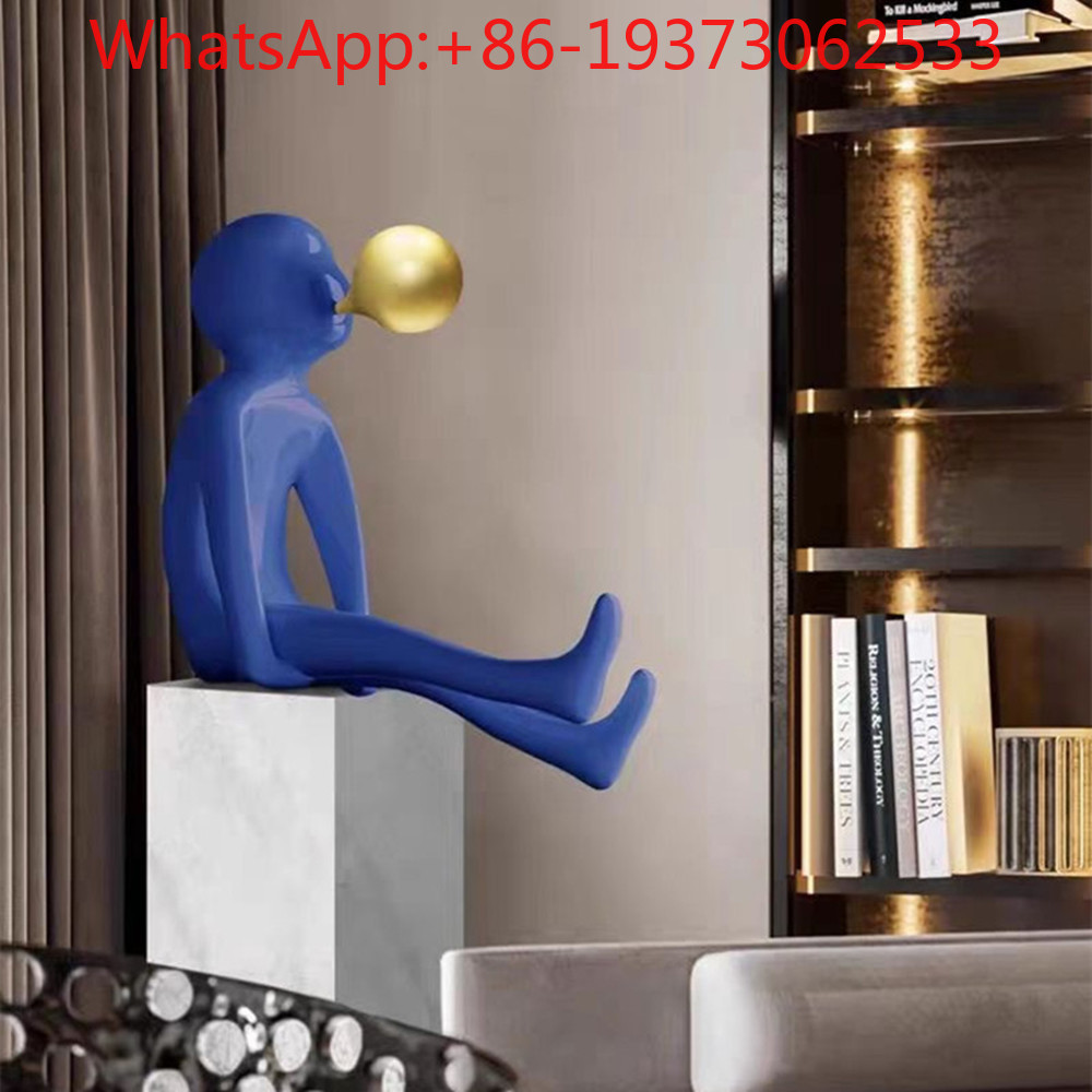 Decor Lighting & Decor Fires Photos - Eingangsfigur mit Seifenblasen-Skulptur, Cartoon-Hotel-Licht, luxuriöse Soft-Dekoration,