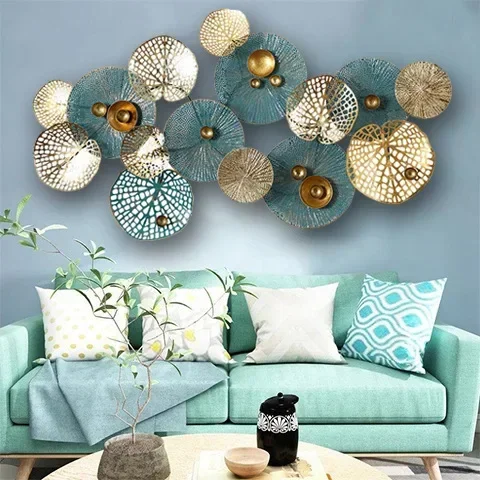 Lighting Metal Wall Decor - Moderne, leichte, luxuriöse Wanddekoration, dreidimensionale schmiedeeiserne