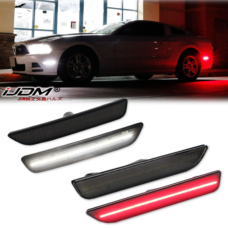 Orange Lighting Decor - 2 stücke Auto Vorne Hinten Stoßstange