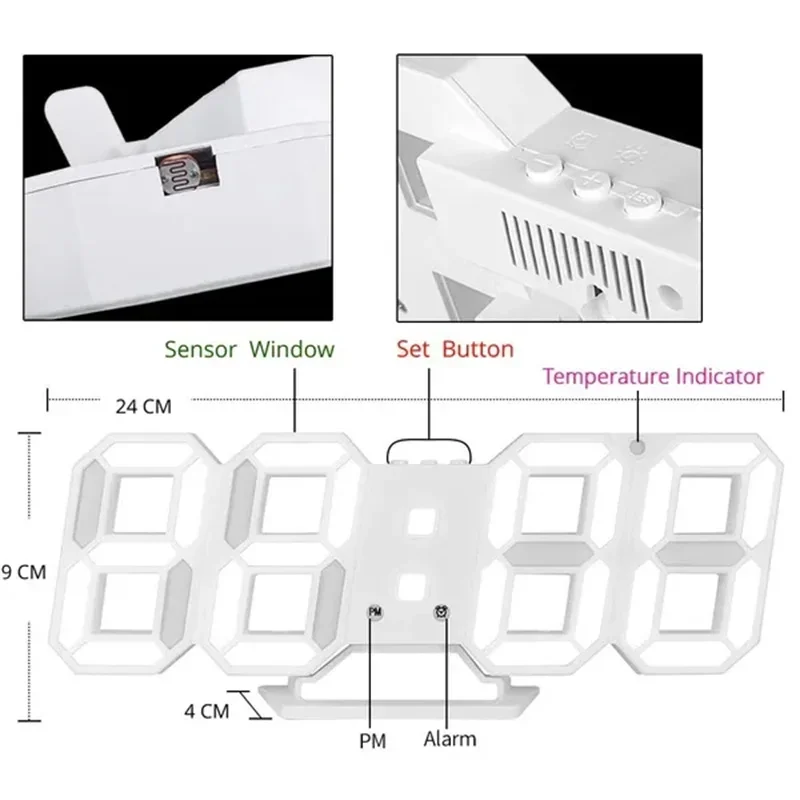 Dekoration für Schlafzimmer 3d – Lighting Home Decor Wall Clocks Bewertung und Preis