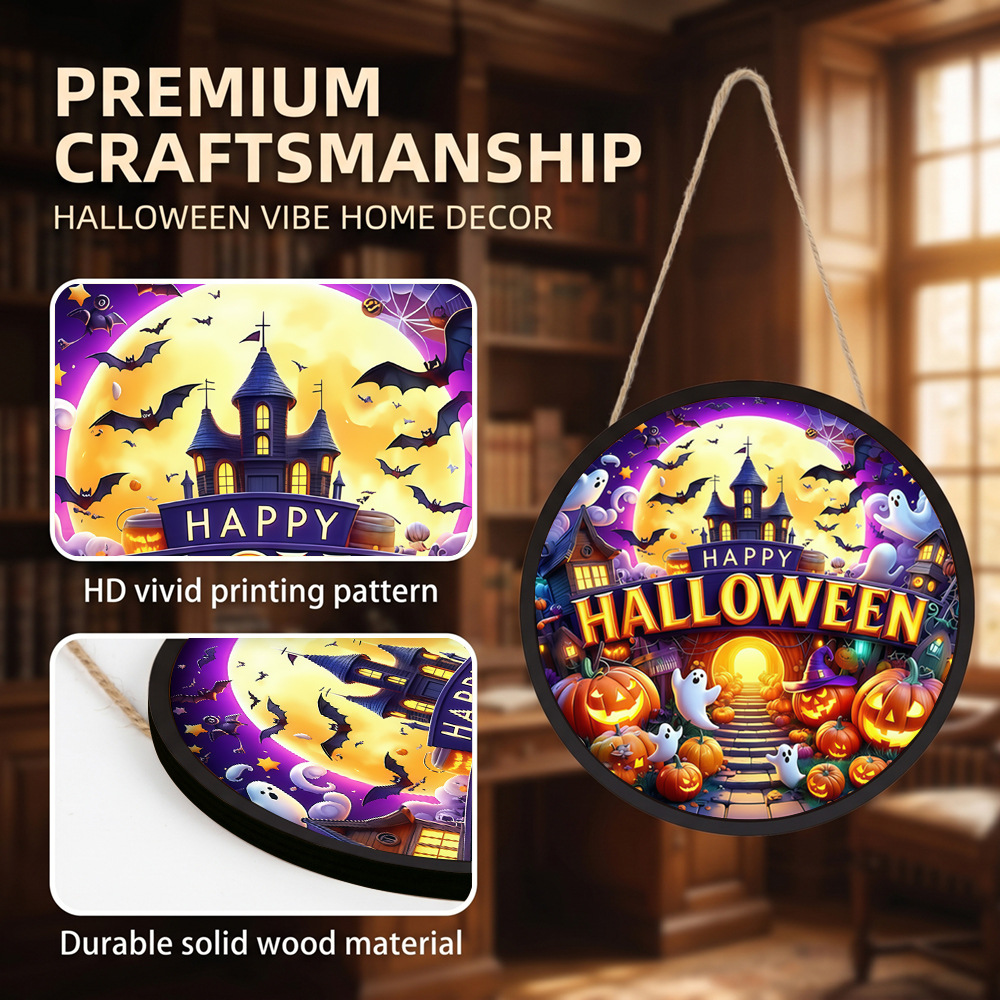 Halloween leuchtendes Wandbeha – Home Decor Lighting Tricks Bewertung und Preis