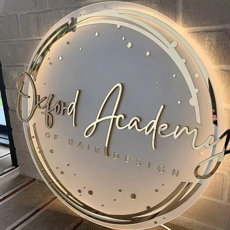 Custom Shop Logo 3D Acryl Schi – Lighting Decor Company Bewertung und Preis