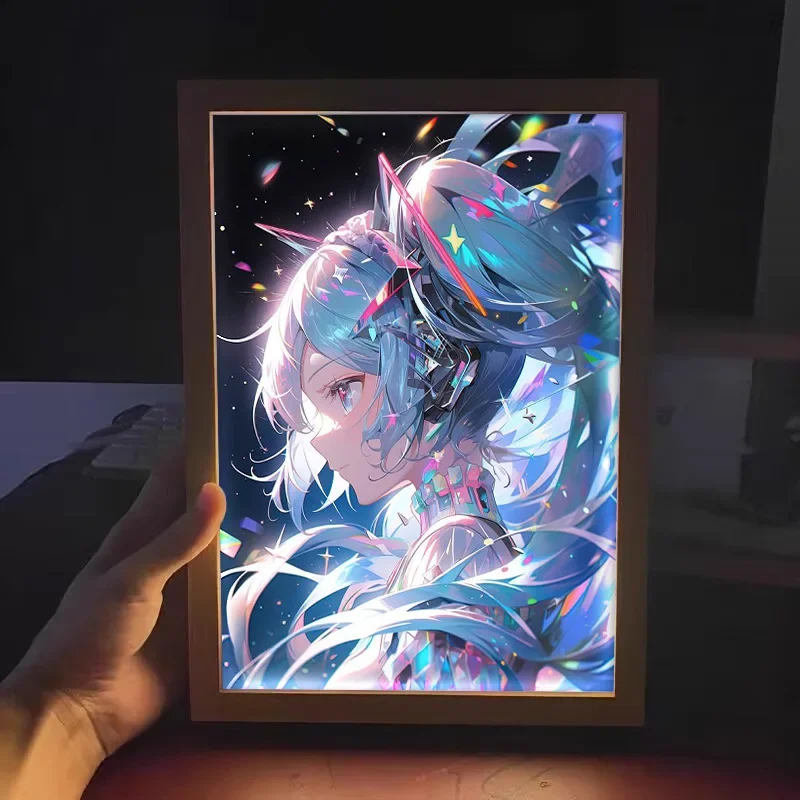 Hatsune Miku Serie Lichtmalere – Lighting Decor Photos Bewertung und Preis