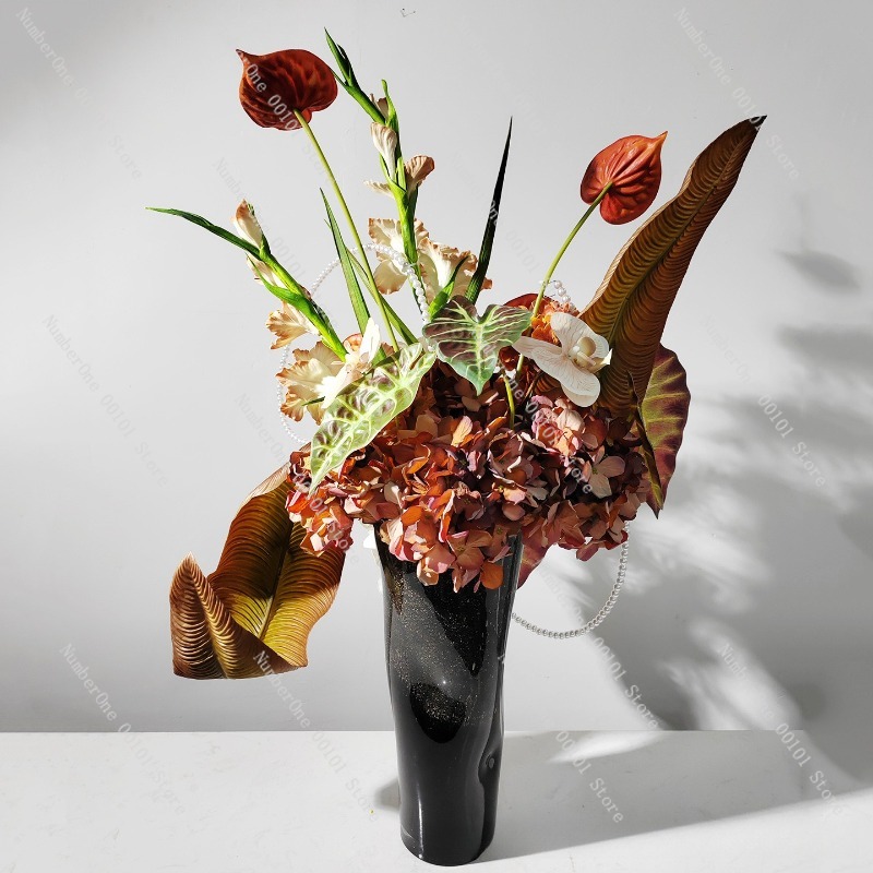 Elegante Luxus-Glasvase für Bl – Lighting Decor Company Bewertung und Preis