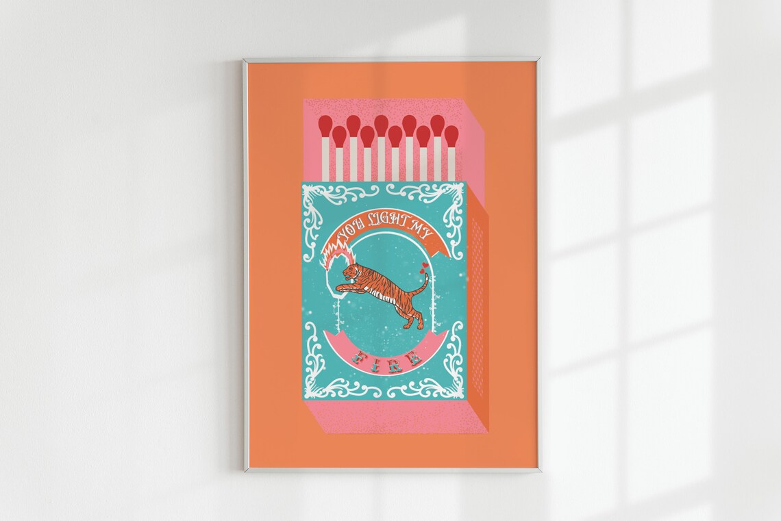 You Light My Fire Orange Match – Orange Lighting Decor Bewertung und Preis