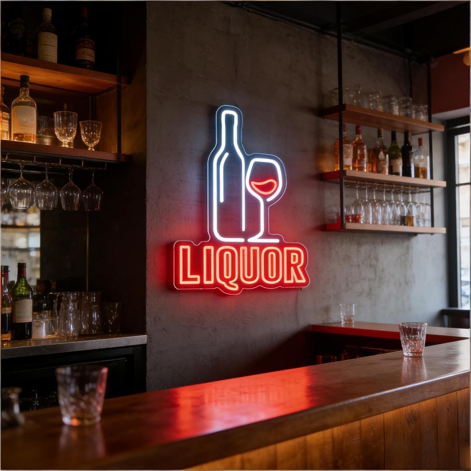Liquor Neonschild USB Dimmbare – Wall Decor Lighting Bewertung und Preis