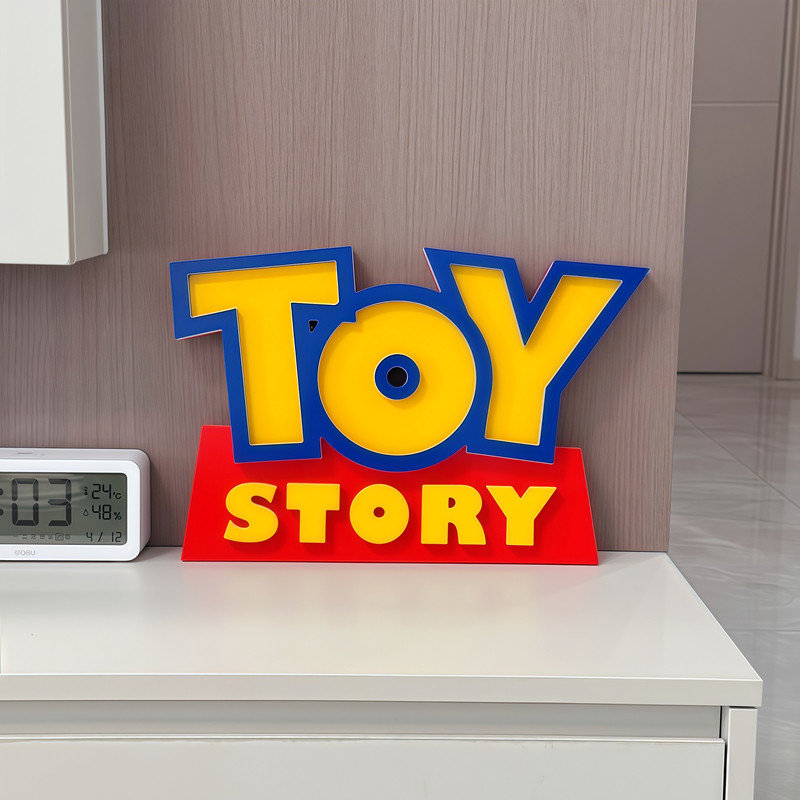 TOY STORY 3D-Logo Leuchtschild – Lighting Home Decor Items Bewertung und Preis