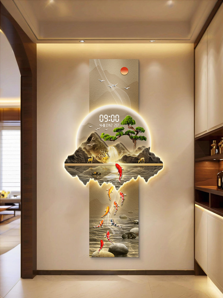 Design Luxus-Wanduhren Wohnzim – Lighting Home Decor Wall Clocks Bewertung und Preis