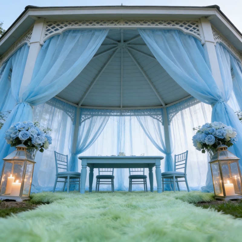 Weiche, hellblaue, traumhafte  – Lighting Decor Photos Bewertung und Preis