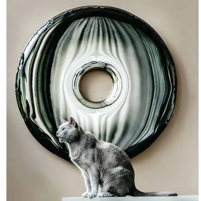Edelstahl galvanisierte Donut- – Lighting Metal Wall Decor Bewertung und Preis