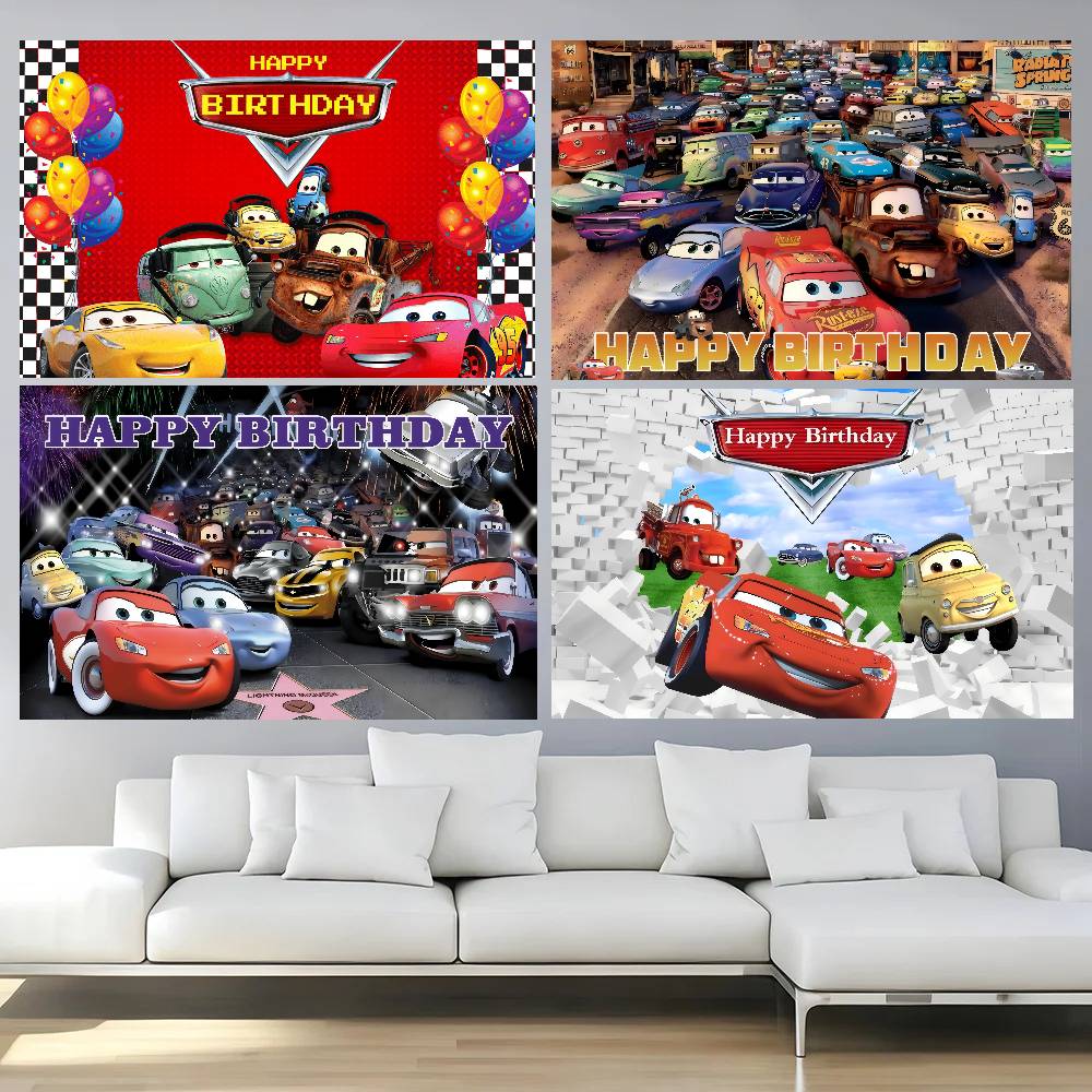 Film-Autos Party-Dekorationen  – Lighting Mcqueen Decor Bewertung und Preis