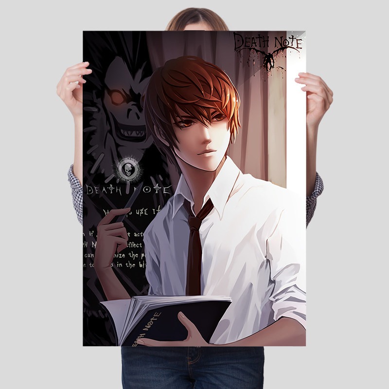 Death Note Ungerahmter Leinwan – Lighting Home Decor Items Bewertung und Preis