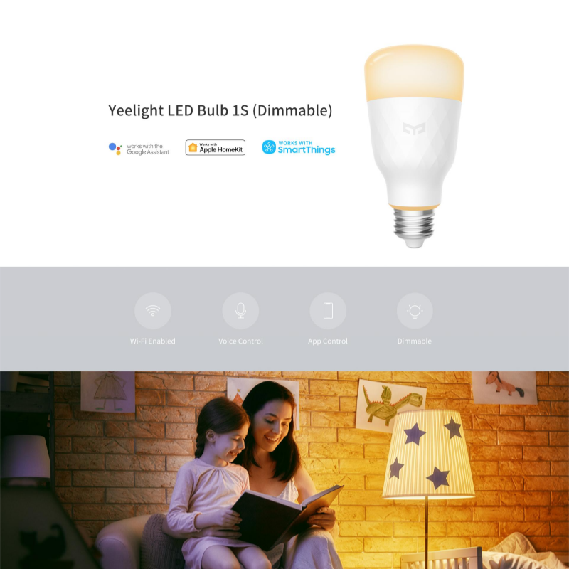 Yeelight LED-Birne 1S E26/E27  – Yeelight Light Smart Bulb Bewertung und Preis