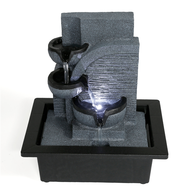Desktop-Wasserfallbrunnen mit  – Lighting Decor Company Bewertung und Preis
