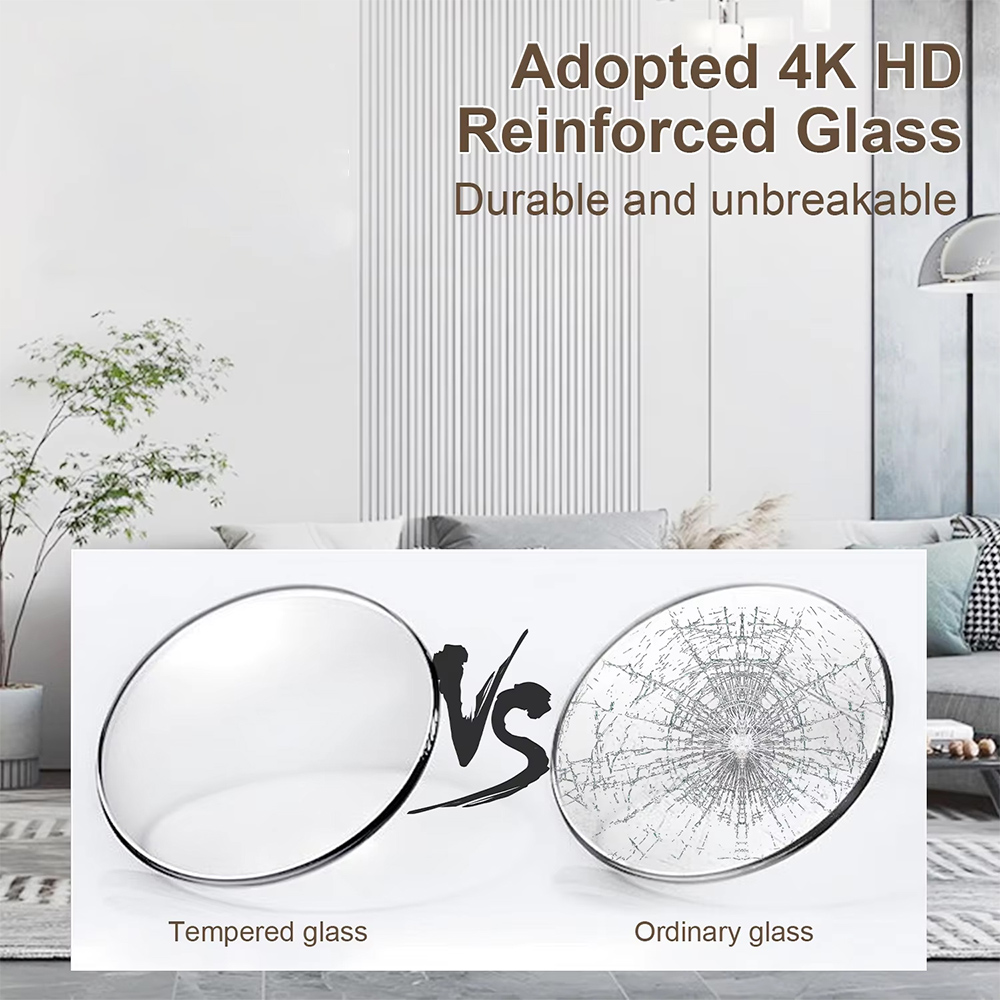 Luxuriöse Wanduhr mit 2D-Licht – Lighting Home Decor Wall Clocks Bewertung und Preis