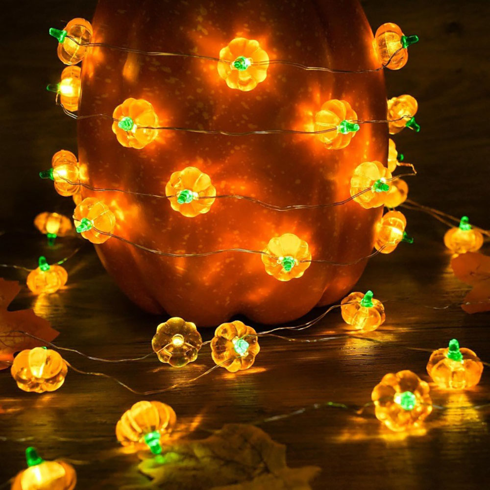 Halloween Kürbis-Lichterkette  – Home Decor Lighting Tricks Bewertung und Preis