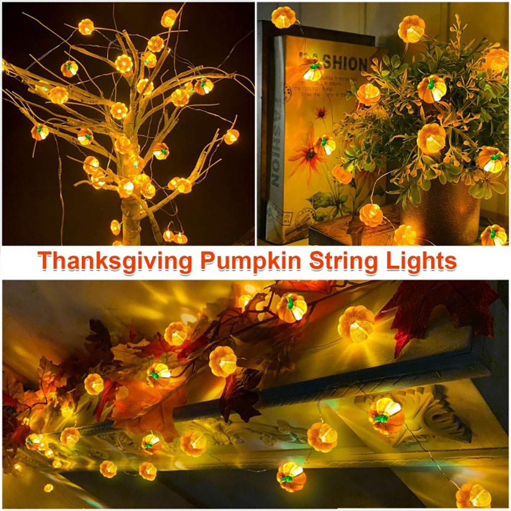 Halloween Kürbis-Lichterkette  – Home Decor Lighting Tricks Bewertung und Preis