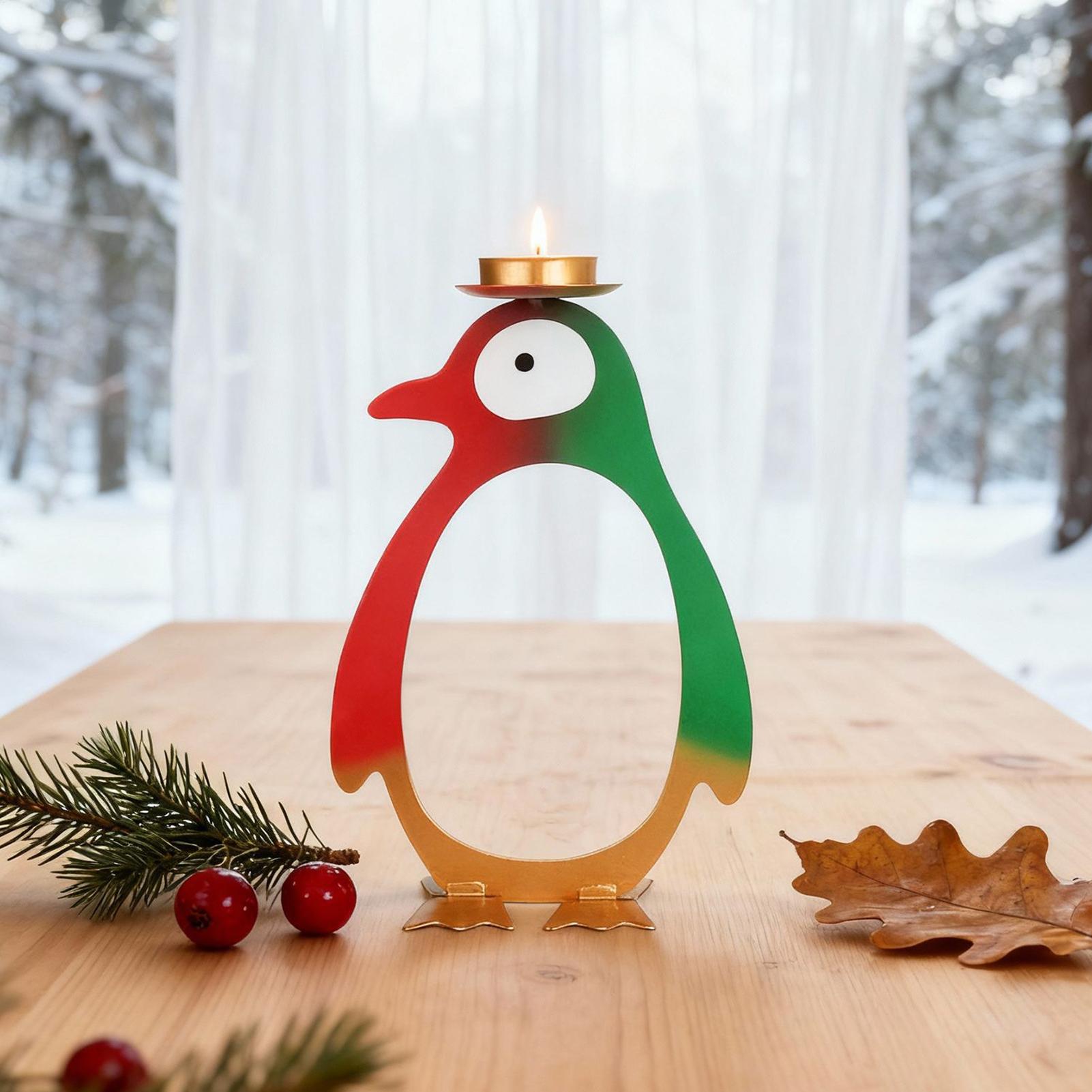 Teelichthalter, Pinguin-Design – Lighting Design Decor Bewertung und Preis