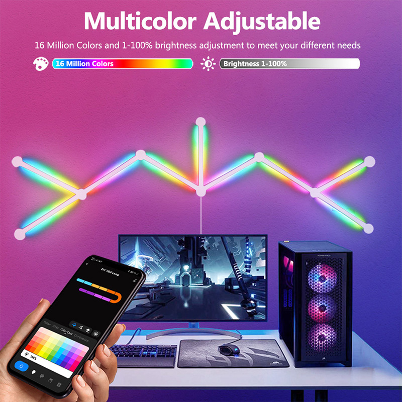 Intelligente RGB-Wandleuchte,  – Wall Decor Lighting Bewertung und Preis