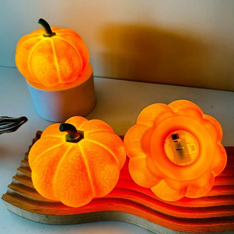 Halloween-Kürbis-LED-Nachtlich – Home Decor Lighting Tricks Bewertung und Preis