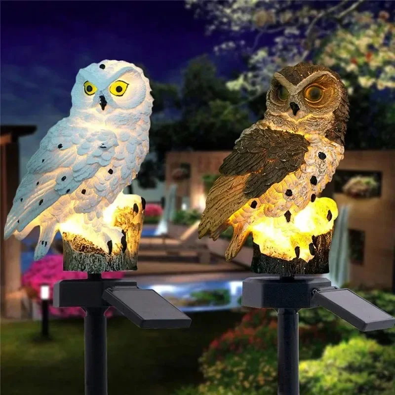 Solar-Eulen-Statue Gartenleuch – Lighting Decor Ideas Bewertung und Preis