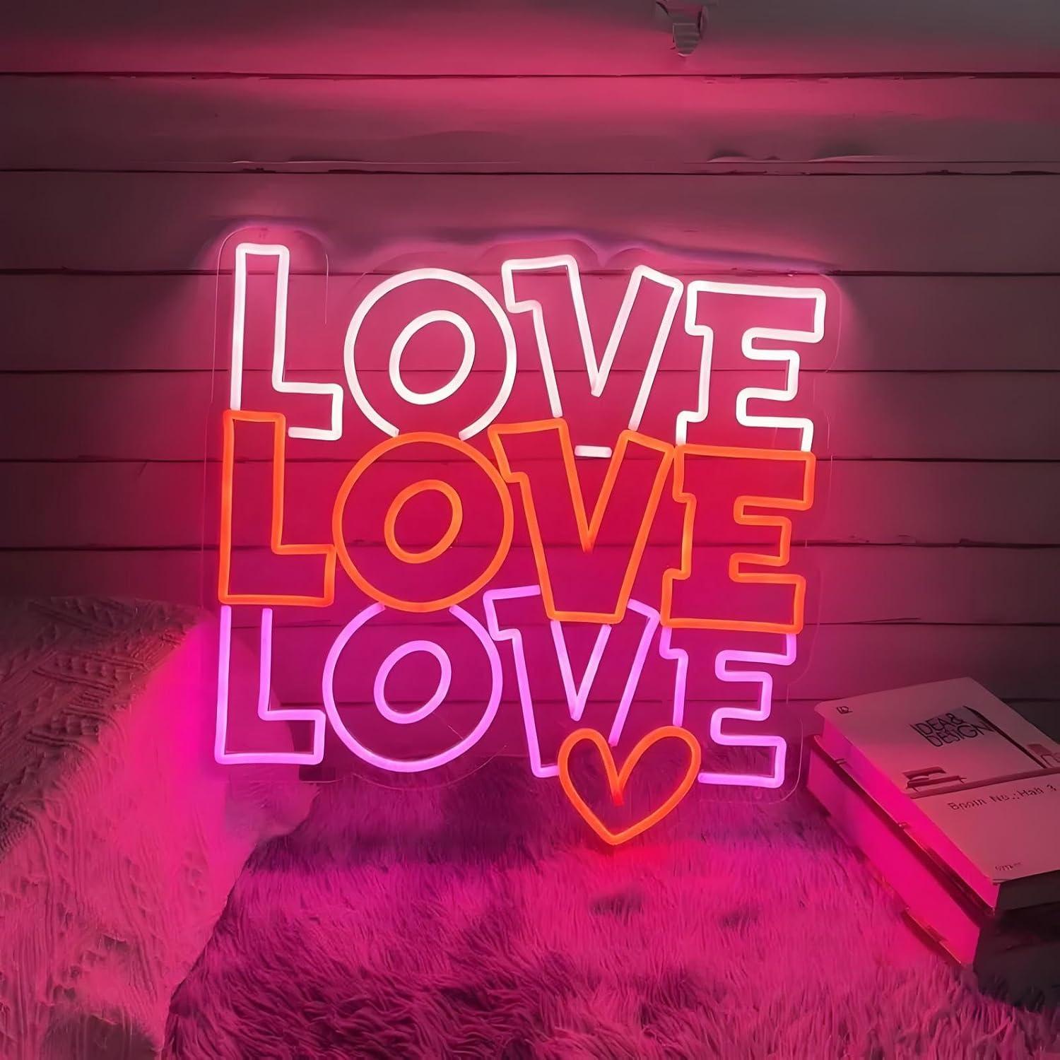 Liebes-Neonschild, USB-dimmbar – Wall Decor Lighting Bewertung und Preis