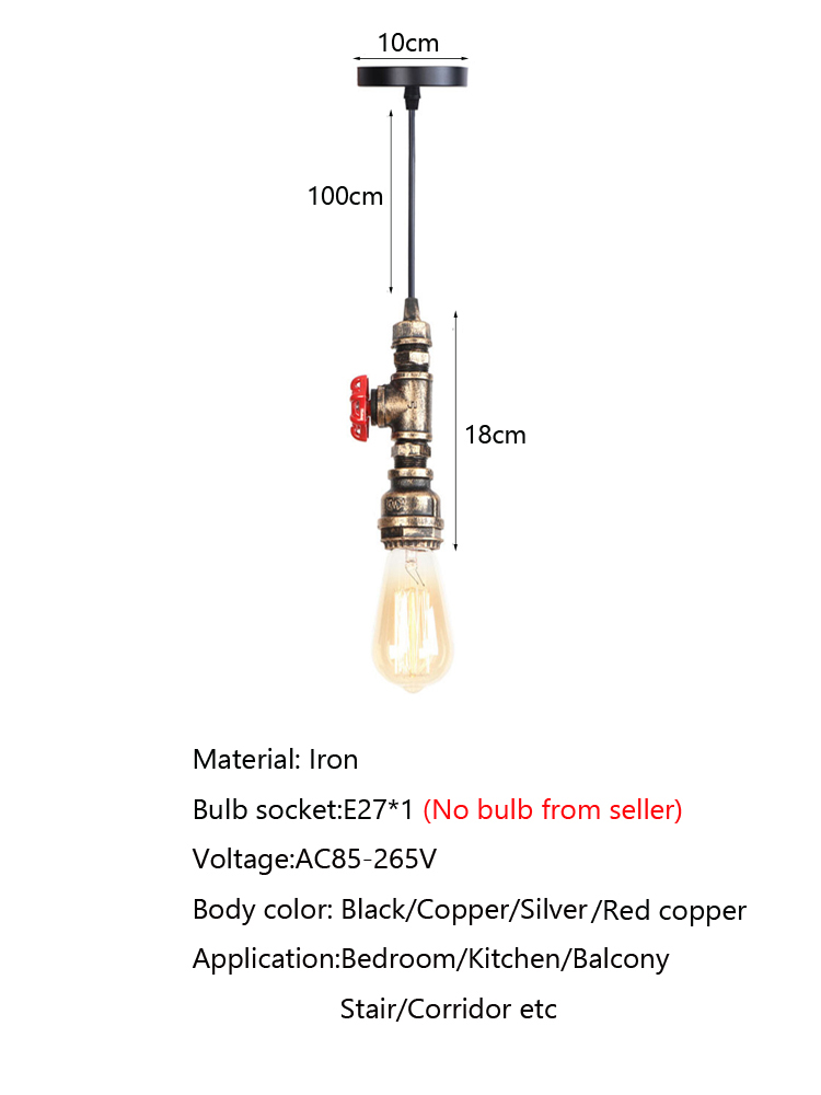 Retro Loft Industrie-Stil Wass – Lighting Metal Wall Decor Bewertung und Preis