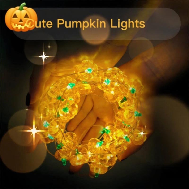 Halloween Kürbis-Lichterkette  – Home Decor Lighting Tricks Bewertung und Preis