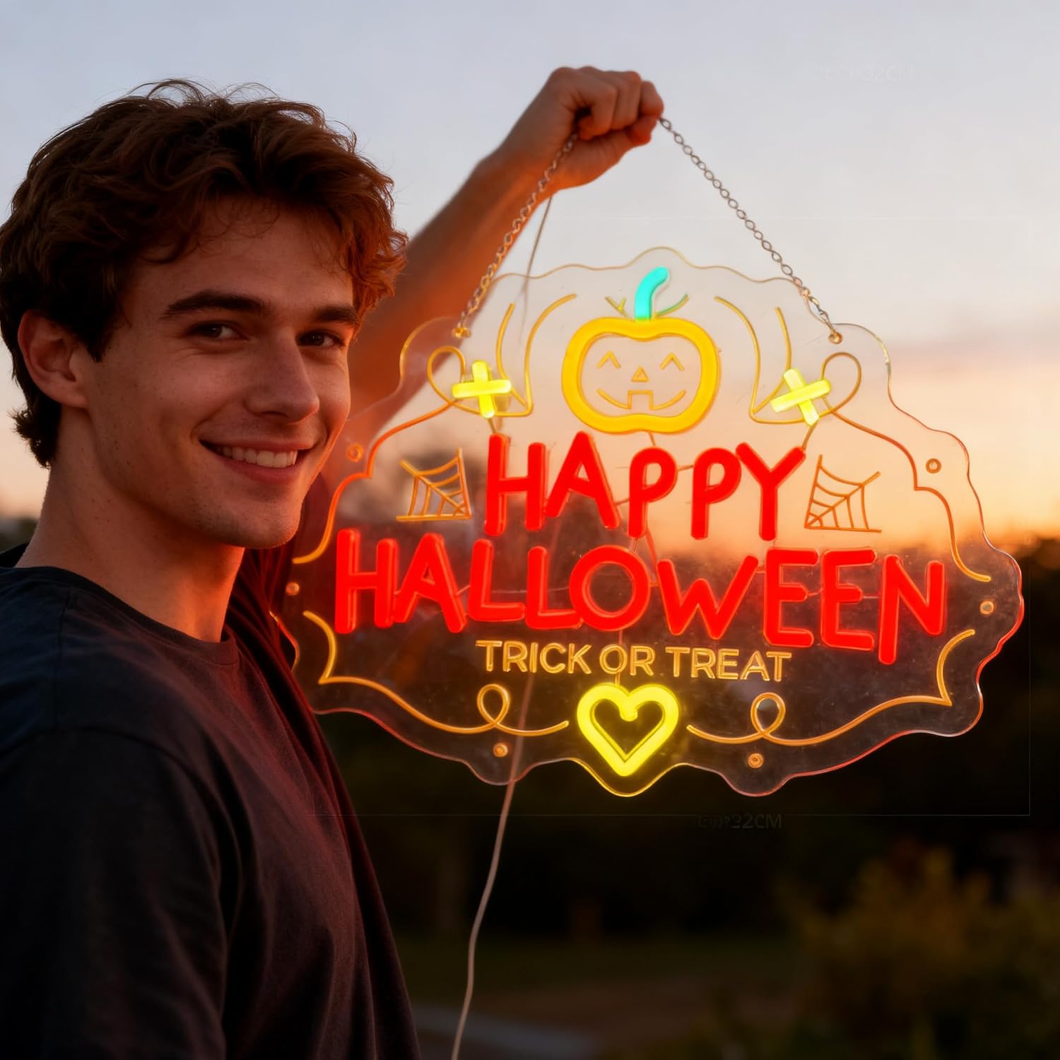 Fröhliches Halloween Trick or  – Home Decor Lighting Tricks Bewertung und Preis