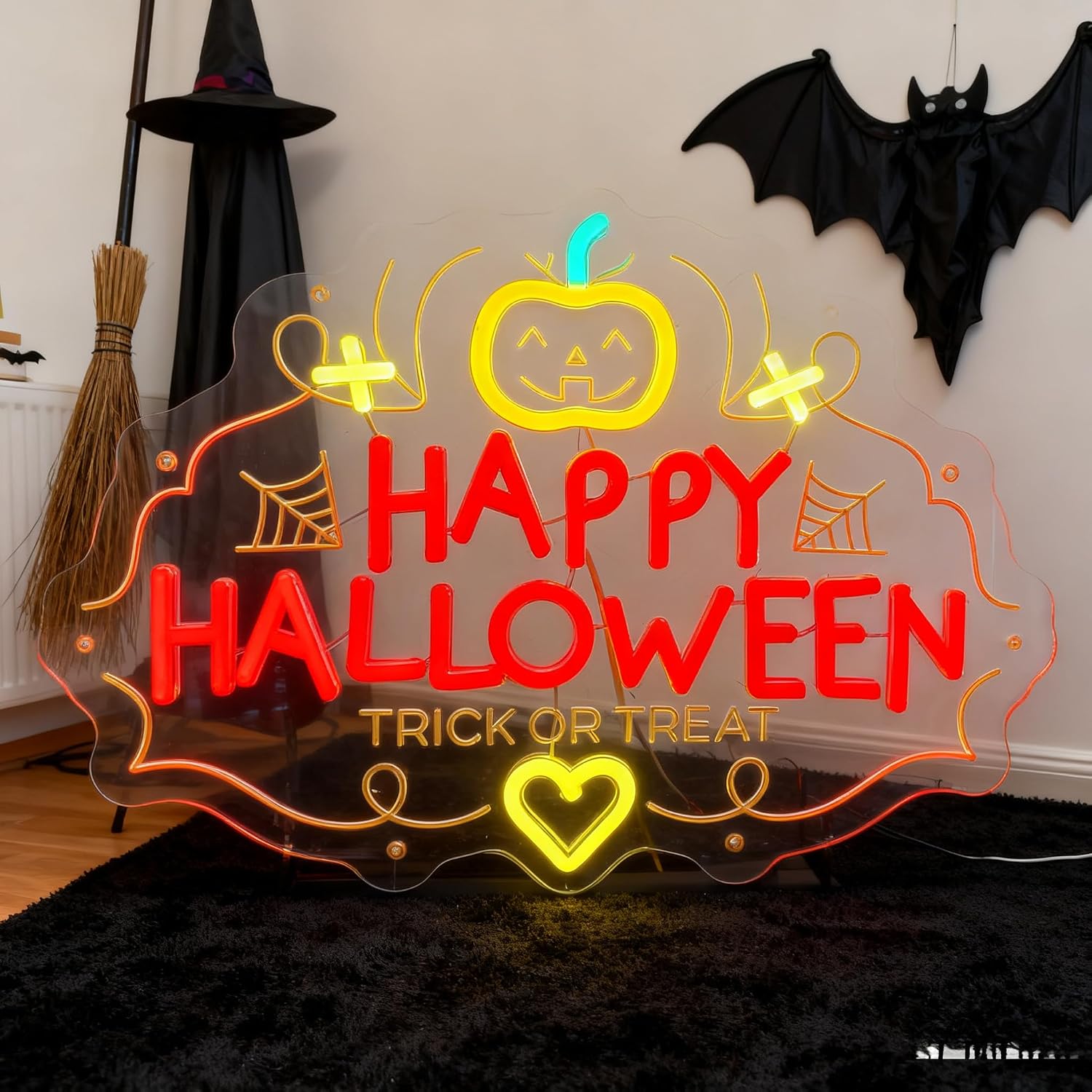 Fröhliches Halloween Trick or  – Home Decor Lighting Tricks Bewertung und Preis