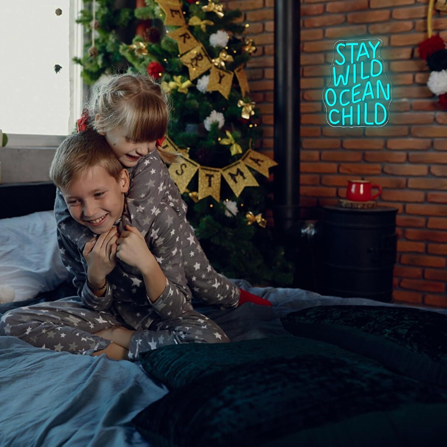 Stay Wild Ocean Child Neon-Sch – Wall Decor Lighting Bewertung und Preis