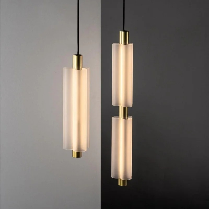Moderne lange Acryl-Pendelleuc – Lighting Metal Wall Decor Bewertung und Preis