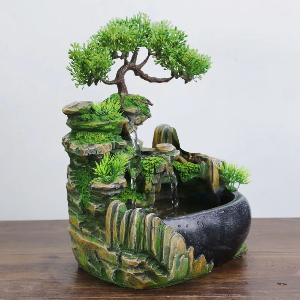 Feng Shui Wasserfallbrunnen mi – Lighting Decor Company Bewertung und Preis