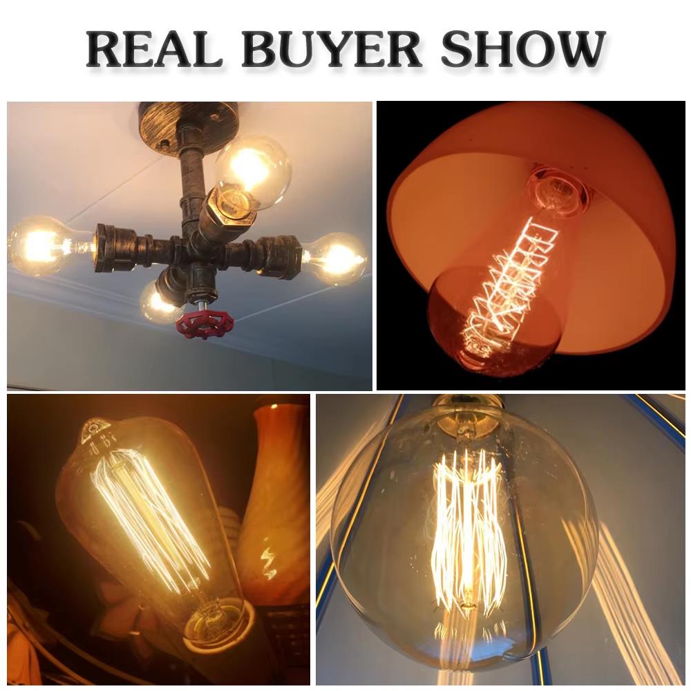 Retro Edison Glühbirne E27 40W – Lighting Decor Ideas Bewertung und Preis