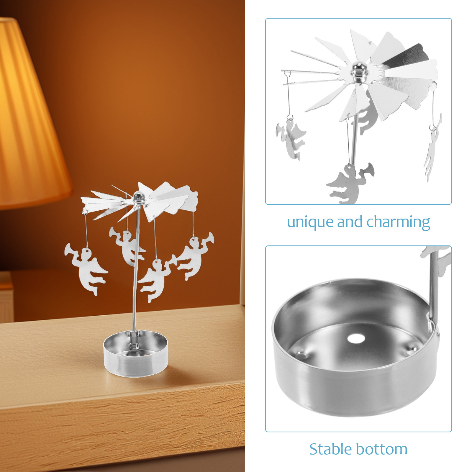 Drehbarer Metall-Teelichthalte – Lighting Design Decor Bewertung und Preis