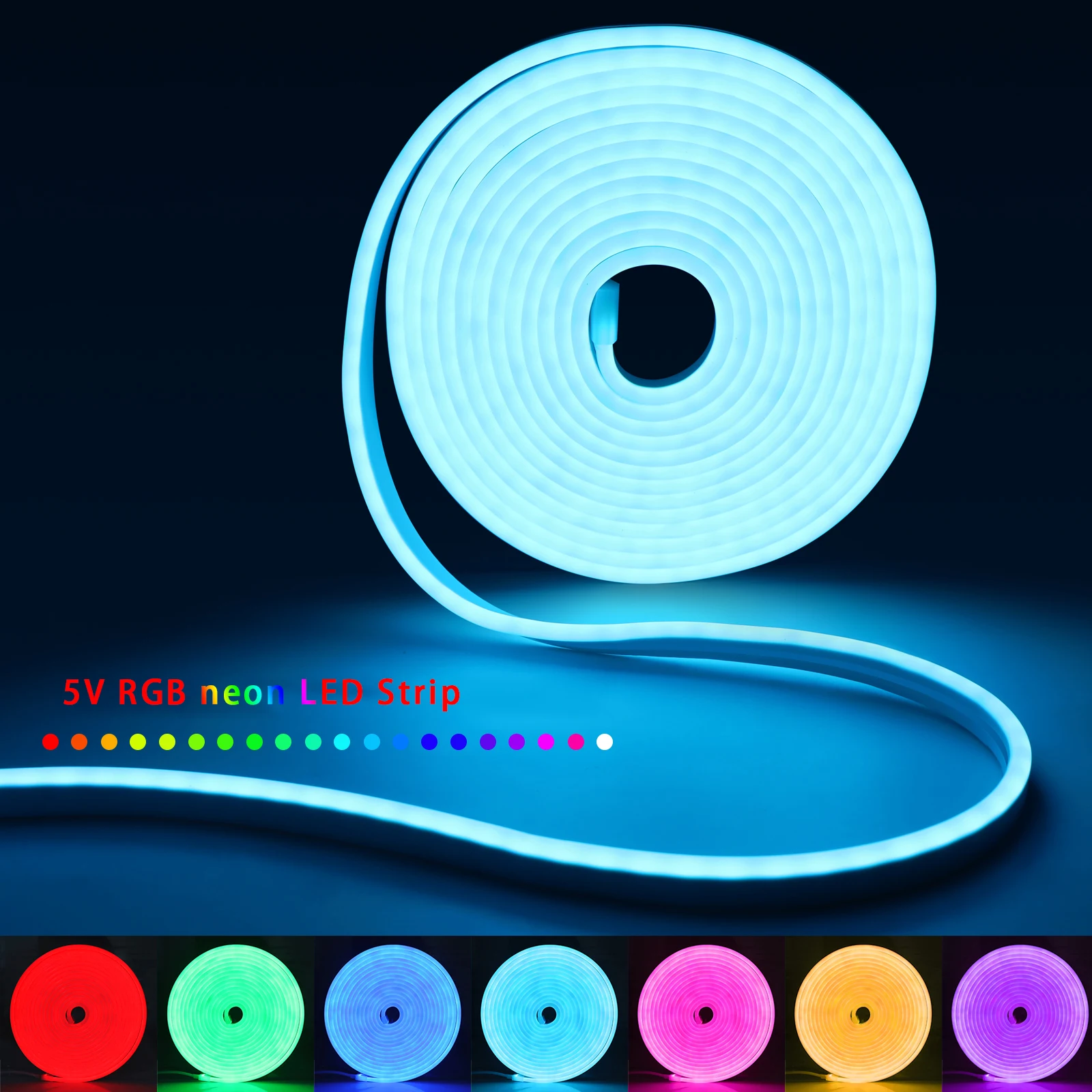 1-5 m RGB LED Neon Streifen Li – Lighting Decor Ideas Bewertung und Preis